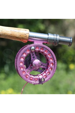 Pembe Sougayılang Balıkçılık Makaraları 2 + 1bb Alüminyum Cnc Tam Metal Makara Açık Sinek Olta Takımı Aracı