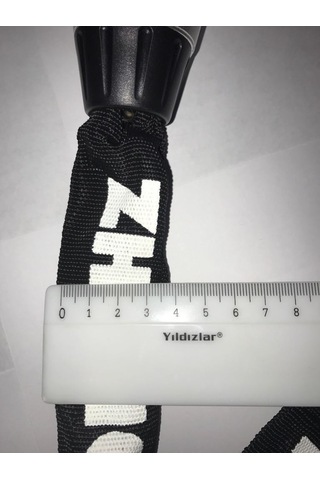 Bisiklet Motorsiklet 6 x 120 Cm Zincir Kilit Zhongli Anahtarlı N11.3326