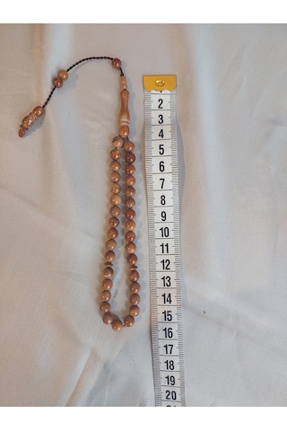 7 Mm Zarif Kesim Kuka Tesbih - 33'lü Sistemli Ve Minyatür Tasarım 15 Cm