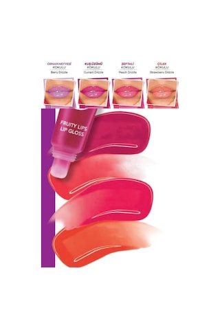 Avon Color Trend Fruity Dudak Parlatıcı 10 Ml Strawberry Drizzle