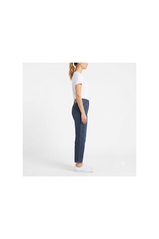 Levi's Pamuklu Likralı Esnek Yüksek Bel Boru Paça Mom Jeans Kot Pantolon -high Waisted-0000 Lacivert