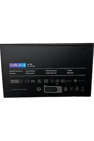 Navimex Dvr-414 Tam Profesyonel Wıfı Gece Goruslu 3 Kameralı Aynalık Kayıt Cıhazı 9"