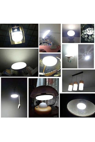 Led Ampul E27 Led Lamba 220 V Ufo Elektrik Ampulü 15/20/30/40/50 W Süper Parlak Garaj Işığı Ev Aydınlatma İçin Masa Lambaları Mutfak 50w