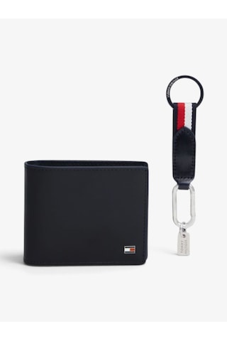 Tommy Hilfiger Mını Cc Wallet & Key Fob Erkek Mavi Çanta - Am0am14805