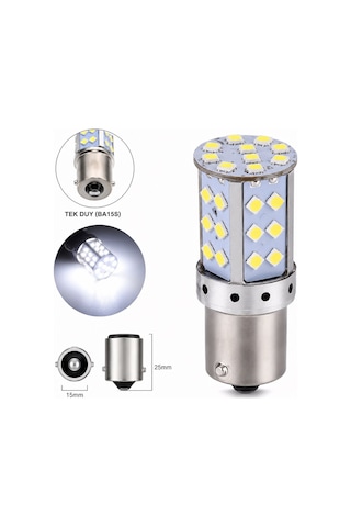 35 Ledli Ultra Parlak Geri Vites Led Ampul Beyaz