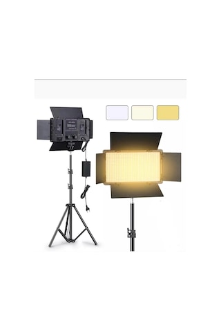 Fototek 800 Led Pro Video Işık Panelli Kamera Işığı