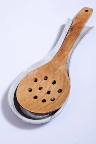 Yatay Tezgah Üstü Kaşıklık Mermer Desen Kirli Kaşıklık & Kepçe Altlığı