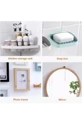 Kendinden Yapışkanlı Çift Taraflı Askı Çok Renkli