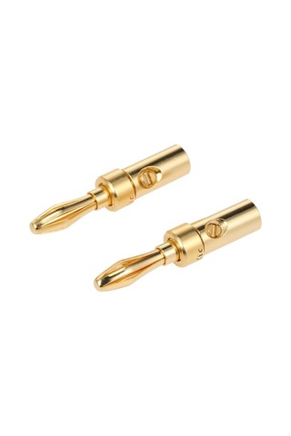 Altın Kaplama 4mm Muz Fiş - Ses Ve Video Bağlantıları İçin Dayanıklı Konnektör 3/5/8 Çift