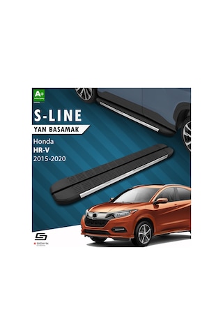 S-dizayn Honda Hr-v 2 S-line Krom Yan Basamak 173 Cm 2015-2020