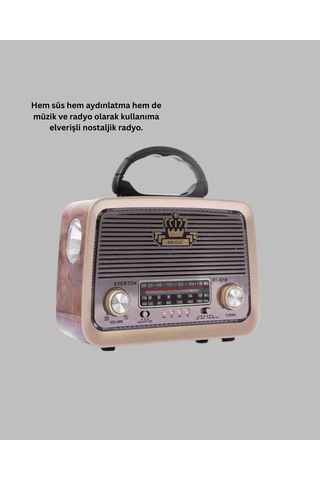 Nostalji Radyo Fm Am Sw Ahşap Eskitme Tasarım Yeni Nesil