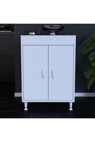 Modilayn Elit 59,6x85x56 Cm Gömme Ankastre Dolabı Beyaz