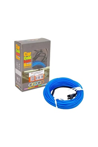 Sh Powermaster 5 Metre 5 Volt Usb Adaptörlü Neon Mavi İp Aydınlatma Pm-6077 Najmaddin