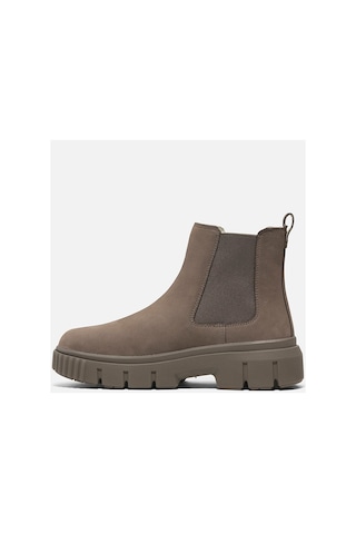 Timberland Greyfield Mid Chelsea Kadın Kahverengi Bot Medium Brown Nubuck
