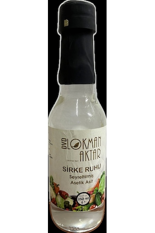 Lokman Aktar Sirke Ruhu Beyaz Saf Sirke Sirke 2 x 250 ML