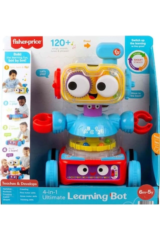 Fisher Price 4 Ü1 Arada Eğlenceli Robot / Türkçe-ıngilizce