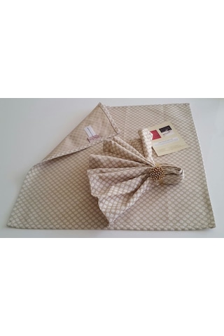 Mutfak Peçetesi Rich 40X40 Cm 6'Lı Sütlü Kahve (428755648)