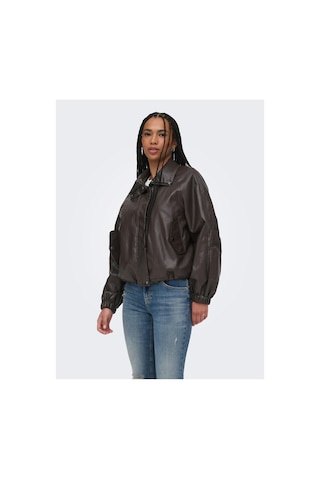 Only 15373805 Onlmını Faux Leather Jacket Cc Otw Kadın Ceket Raven