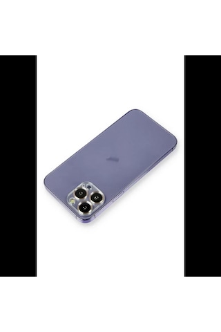 Apple İphone 12 Pro Metal Kamera Lens Koruma Cam - Gold