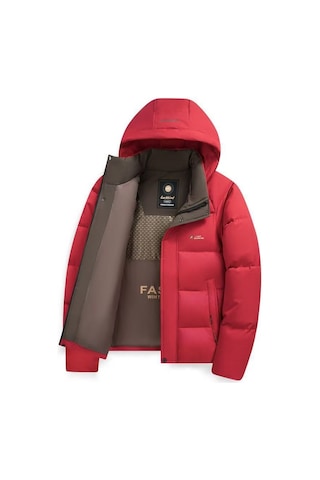 Kışlık Rahat Kalın Kapüşonlu Sıcak Erkek Pamuklu Ceket Siyah