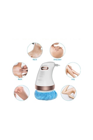 Jian Fan Tam Vücut Masajızayı Flama Yağitici Beyaz