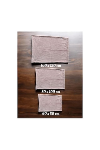 Kedi Köpek Battaniyesi Wellsoft Kumaş, Yumuşak Ve Yıkanabilir Toz Pembe, 60 X 80 Acı Kahve - Pembe