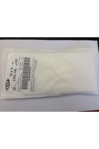 DS Damla Sağlık Steril Pamuklu Ped 12 x 24 CM 5 Adet