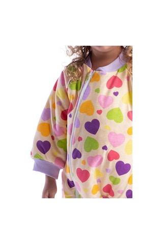 Kalp Desenli Kız Çocuk Uyku Tulumu 001