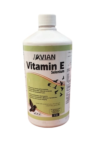 Royal Vitamin E Selenyum 1Lt Güvercin ve Kafes Kuşları Için Kızıştırıcı ve Pankreatit Destek Royal Vitamin E Selenyum 1Lt Güvercin ve Kafes Kuşları Için Kızıştırıcı ve Pankreatit Destek