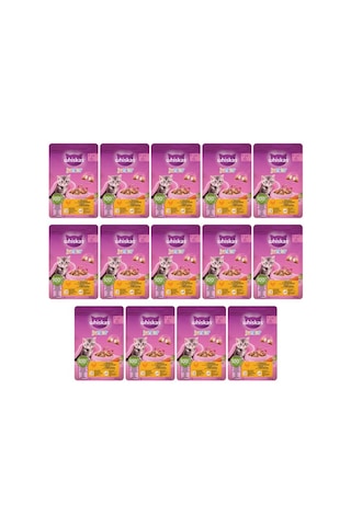 Whiskas Junior Tavuklu Yavru Kedi Maması 300 G X 14