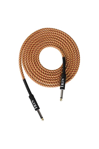 Homyl Elektrik Bas Gitar Aksesuar Için 6.5mm Bağlantı Turuncu