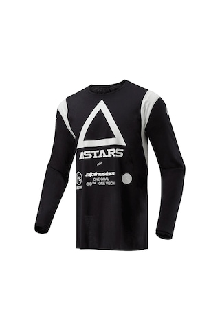 Alpinestars Techdura Off-road Enduro Motosiklet Jerseyi Siyah