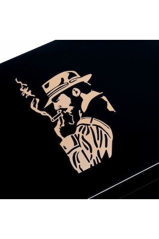 Gentili Emilio Siyah/gold Lake Humidor 373036