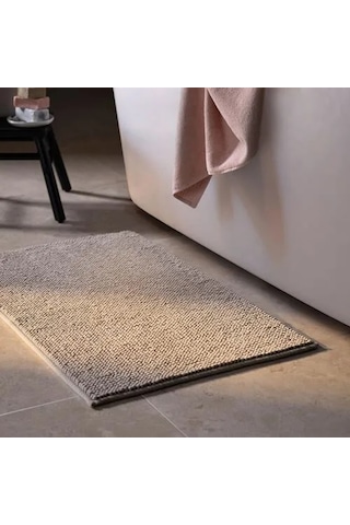 Sumuhome Toftbo Banyo Paspası Koyu Bej 50x80 Cm Koyu Bej