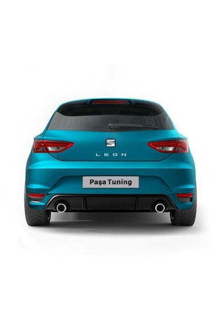 Seat Leon MK3 - 5F (2013-2019) STYLE Aero Dinamik Arka Tampon (Plastik)