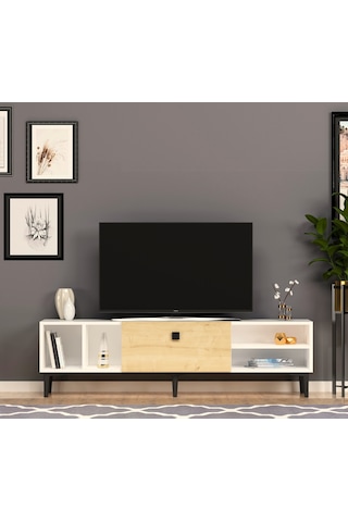 Sole Tv Ünitesi Beyaz Safirmeşe