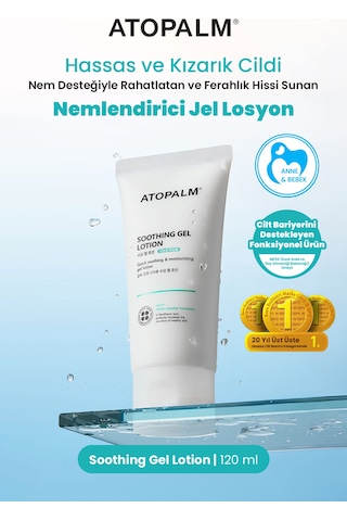 Hassas Cildi Nemlendirerek Rahatlatan Ve Ferahlık Hissi Sunan Jel Losyon Atopalm Soothing Gel Lotion