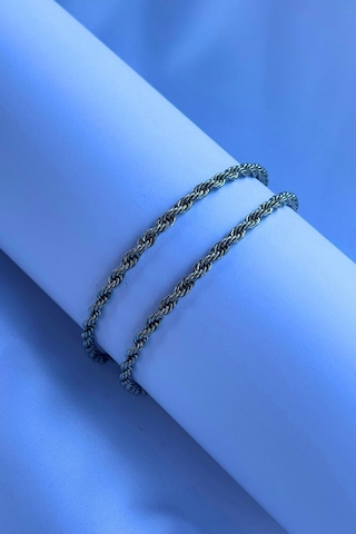 El İşçiliği Paslanmaz Çelik Zincir Erkek Kolye Diğer