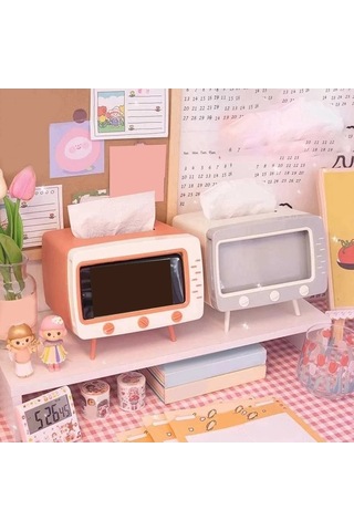 Createtech Yaratıcı Mutfak Mendil Kutusu, Mavi Ev Dekorasyonu İçin Mükemmel