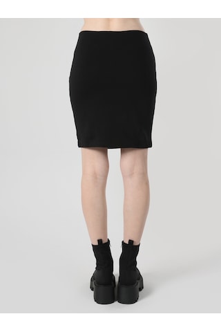 Colin's Dar Kesim Mini Siyah Kadın Etek CL1064487_Q1.V2_BLK