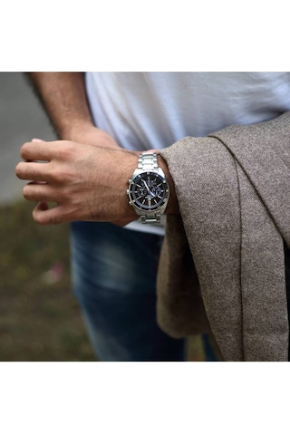 Casio Efv-590d-1avudf Edıfıce Erkek Kol Saati Gri
