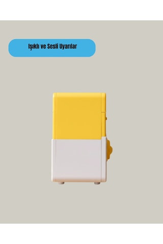 Çocuklar İçin Sarı Elektronik Şifreli Para Biriktirme Kumbarası Çok Renkli