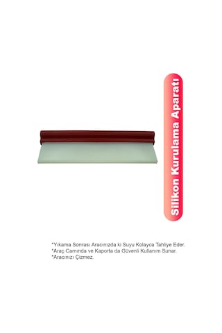 Silikon Uçlu Su Çekeceği Oto Araba Yıkama Araç Kurulama Oto Çekçe