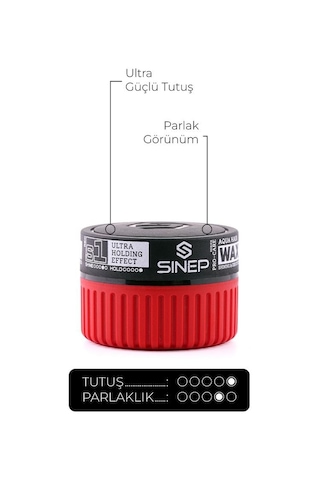 Sinep Pro-care Serisi Wax 150 Ml S1 Ultra Holding Meyve Kokulu
