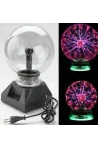 Büyük Boy Sihirli Plazma Işık Küresi - Plasma Storm Lamp