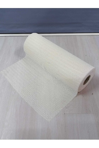 Halı Kaydırmaz -dolap Içi Kaymaz Raf Örtüsü Krem 60 X 500 / Krem