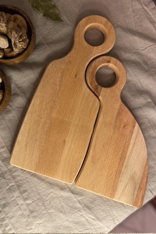 Nishev Analı Kızlı 2'li Sunum Tahtası Açık Koyu Nishev-p000098