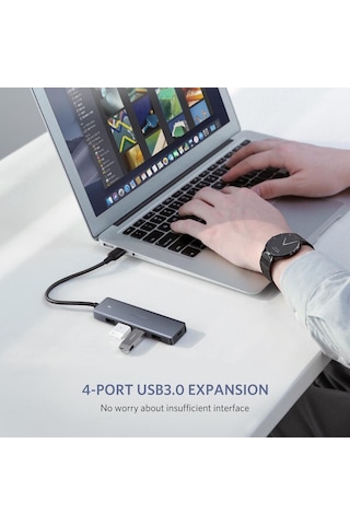 Ugreen 50985 Usb Hub 4 Bağlantı Noktalı Dönüştürücü Adaptör