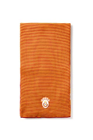 Gsstore Galatasaray Kadın Triko Atkı K252205 Sarı - Kırmızı