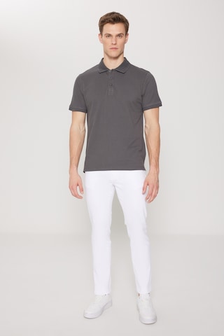 Ac&Co / Altınyıldız Classics Erkek Antrasit Slim Fit Dar Kesim Polo Yaka Kısa Kollu Tişört 4A4820200001AtrxXL Antrasit